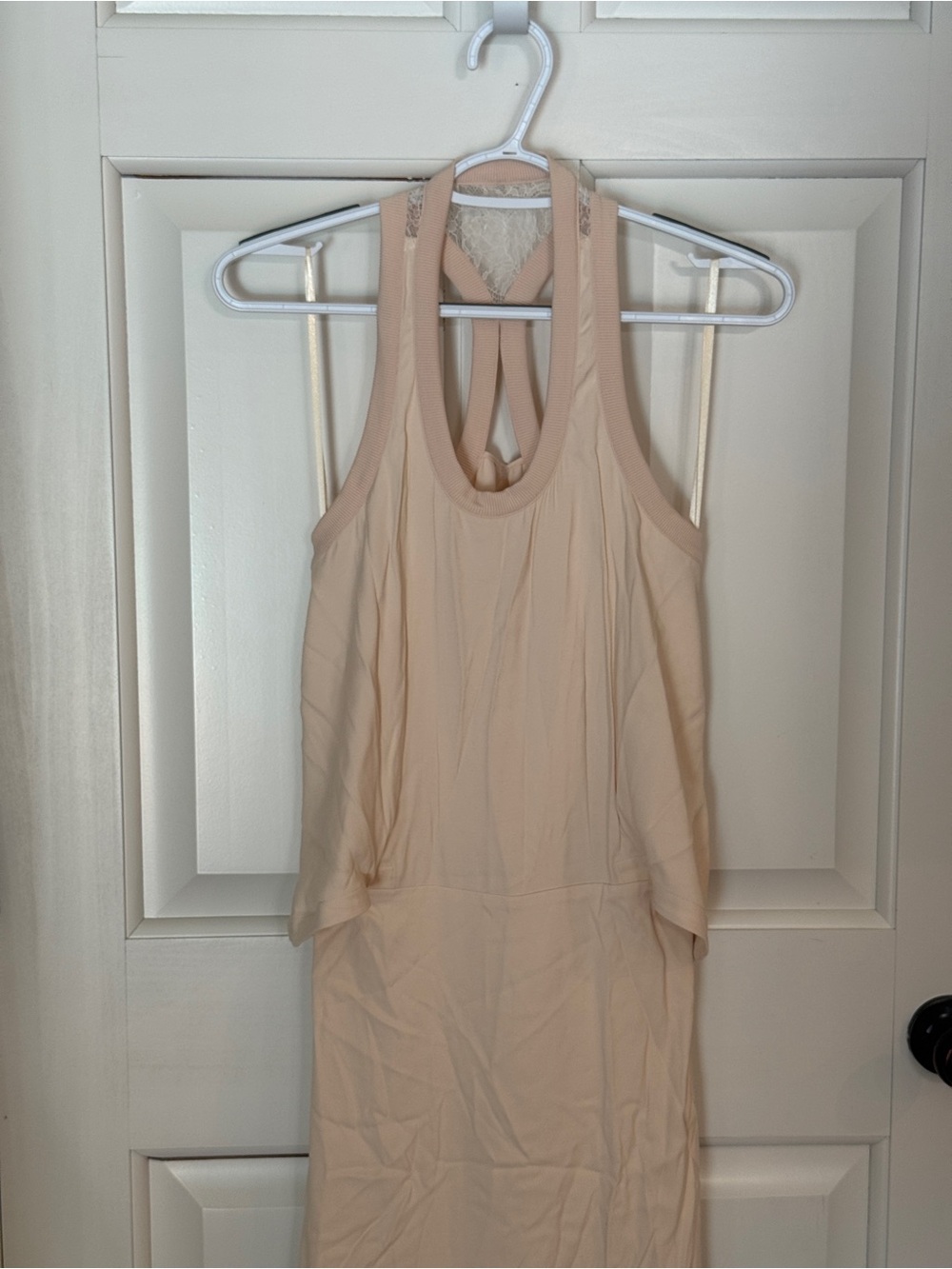 NWT! Reiss Kennedy Lace Back Maxi Dress Ivory Cream Size US 2 25948 - Picture 4 of 16